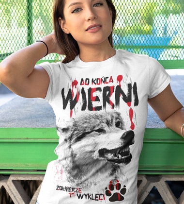 Koszulka damska DO KOŃCA WIERNI